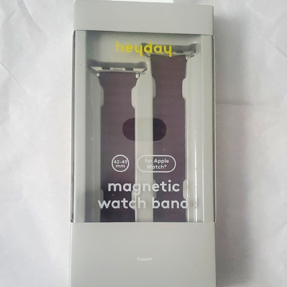 Heyday Dark Purple Magnetic Watch Band 42-49mm  New In Box !